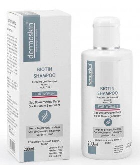 Dermoskin Biotin Kadın 200 ml Şampuan kullananlar yorumlar